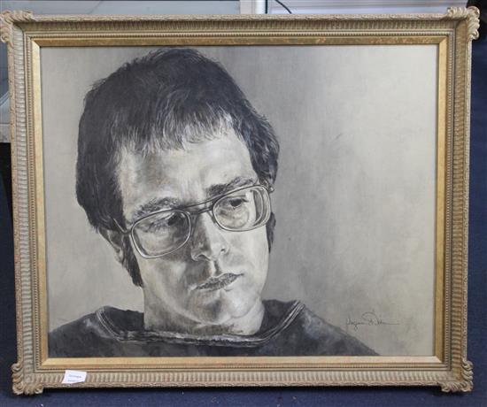 Virginia St John Portrait of Sir Elton John 24 x 30in.